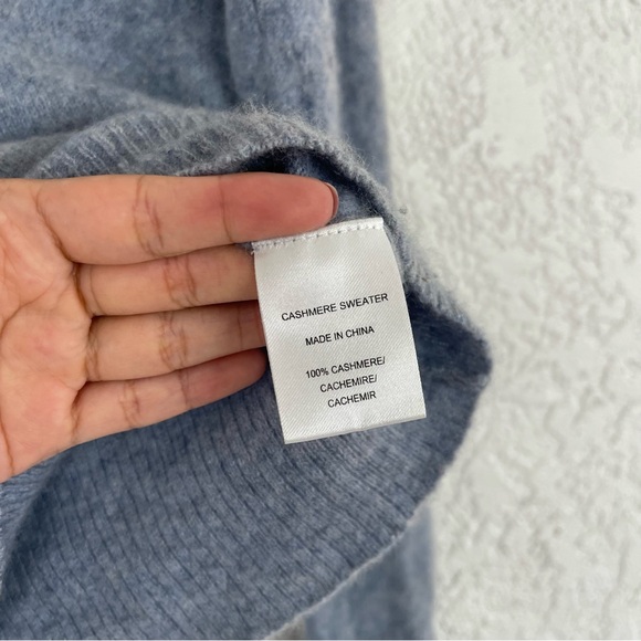 Favorite Daughter Cashmere Blue Mist Sweater - Picture 8 of 11